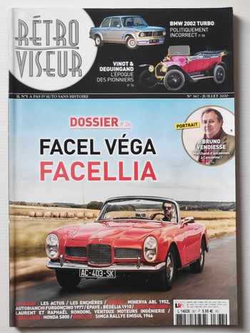 Rétroviseur n°367 - Facel Véga Facellia