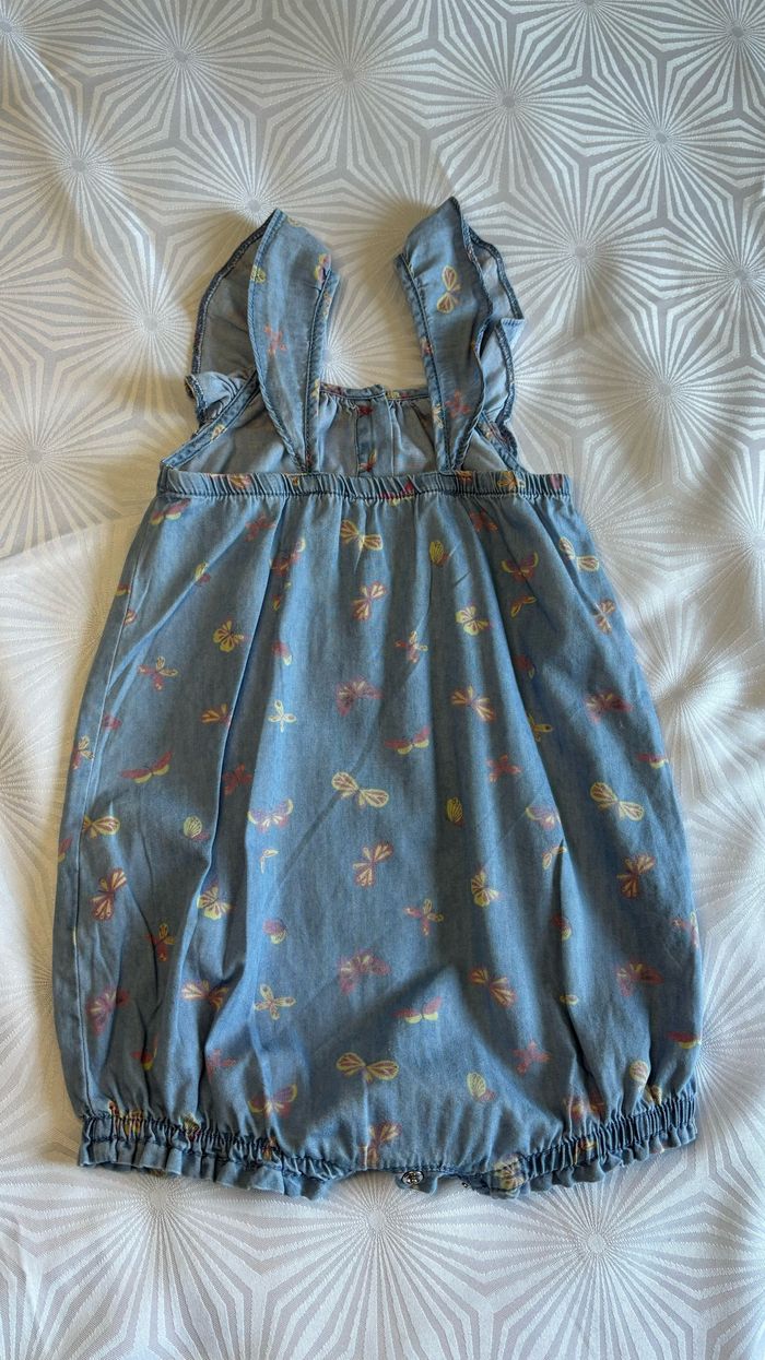 Combi short grenouillère fille 3 ans - 98 cm neuve - photo numéro 5