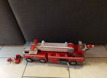 Camion pompier marcus pat patrouille 