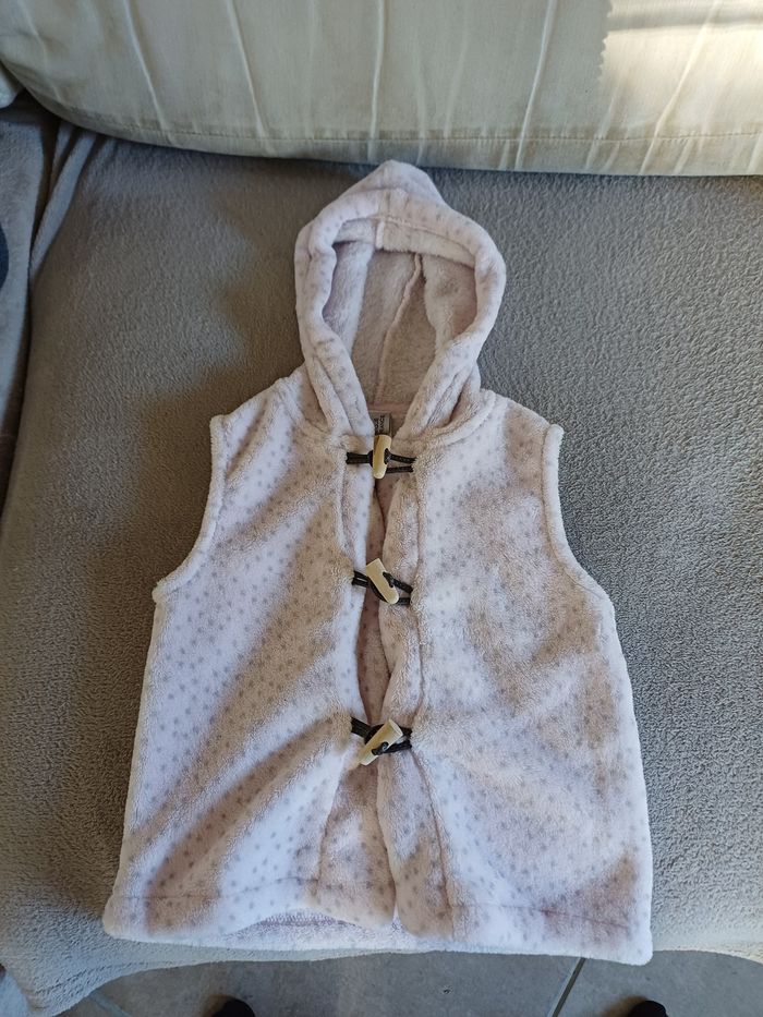 Gilet polaire fille 2 ans