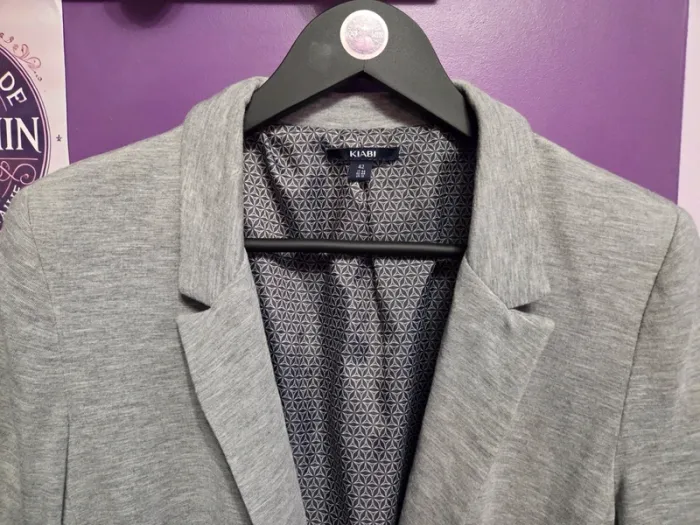 Veste blazer sweat molletonnée T42 Kiabi - photo numéro 2