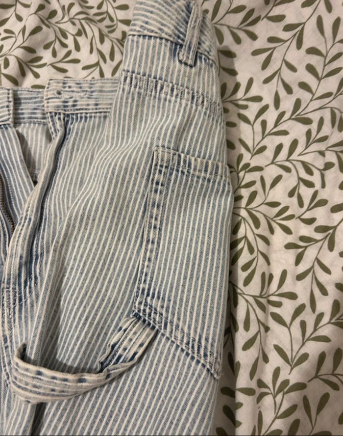 Short en jean à rayures - photo numéro 2