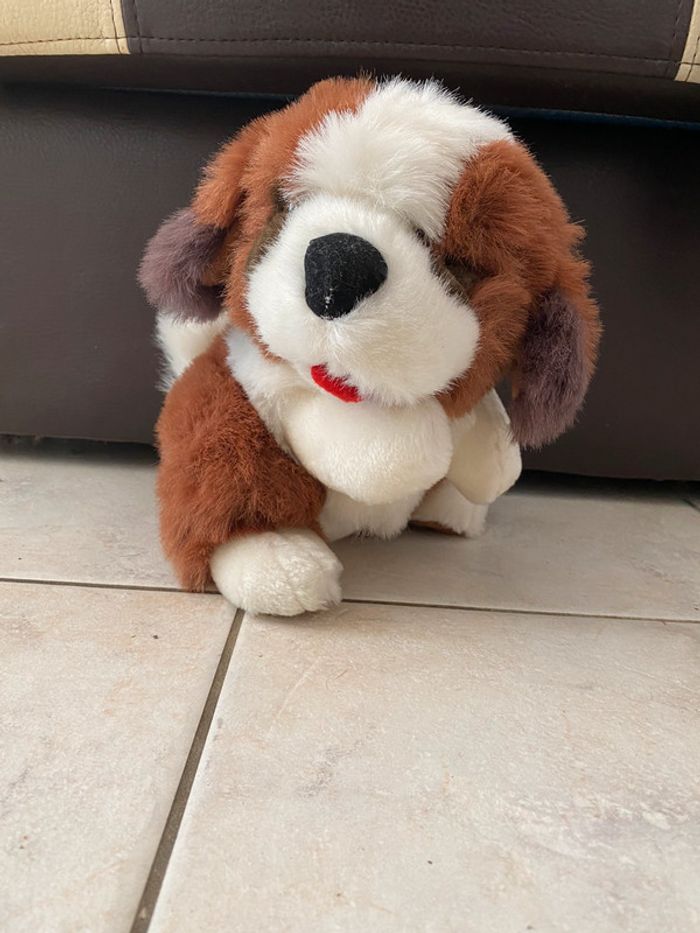 Petite peluche saint Bernard - photo numéro 3