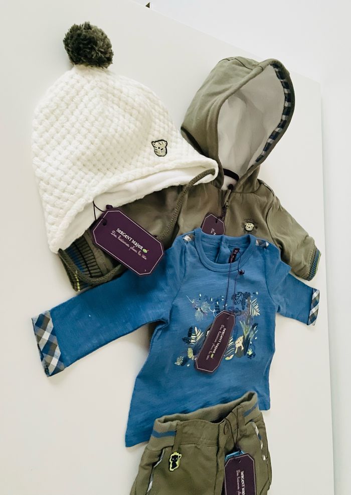 Tenue complète Sergent Major, taille 6 mois - photo numéro 3