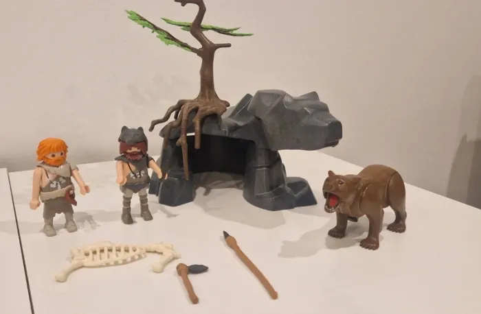 Playmobil "Hommes préhistoriques avec ours" - photo numéro 3