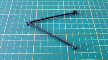 Suspension grille 30031750 pièce détachée Playmobil 5135 Bateau d'attaque des pirates #B04