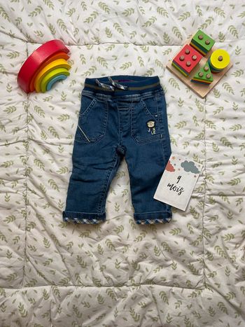 jean bleu doublé lien de serrage 9 mois sergent major