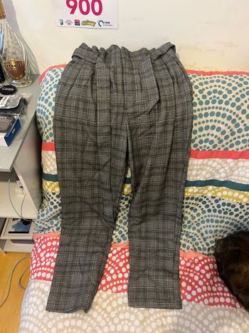 Pantalon à carreaux