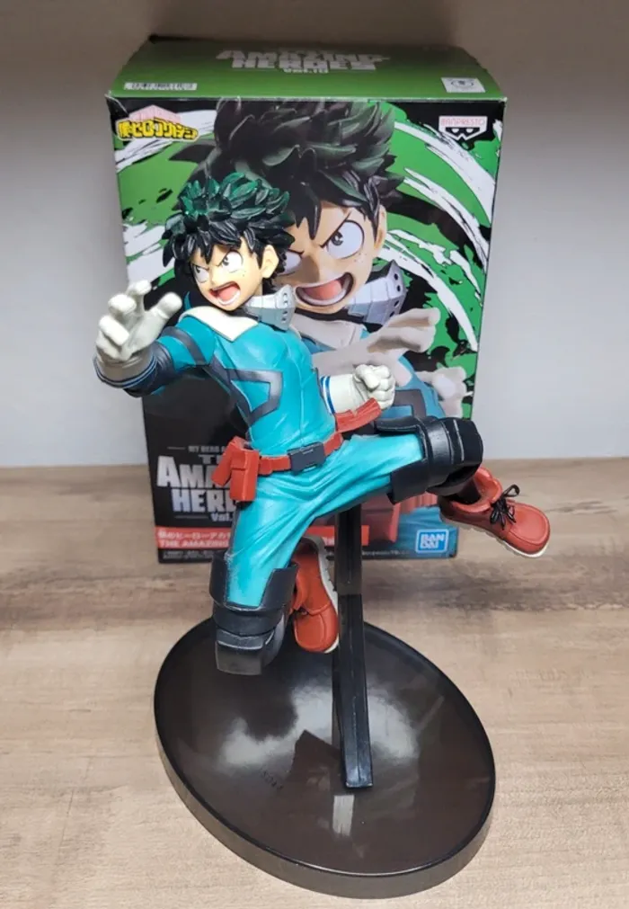 Figurine Deku Izuku Midoriya The Amazing Heroes Vol.10 Banpresto - photo numéro 11