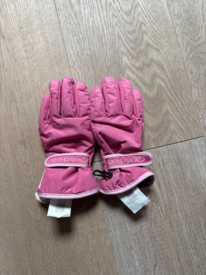 Paire de gants ski rose