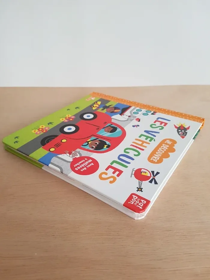 Livre tactile Je découvre les véhicules - photo numéro 6