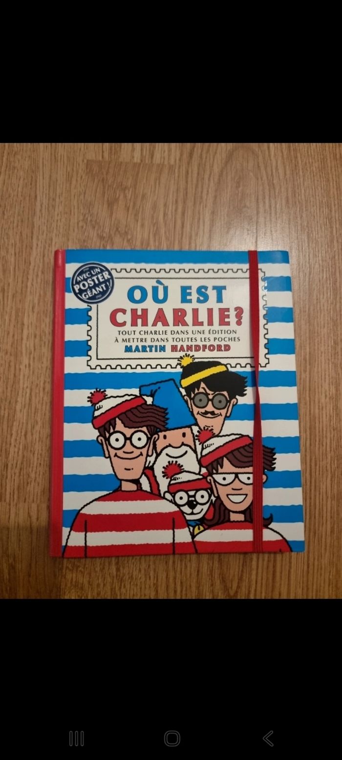 Livre " où est Charlie "