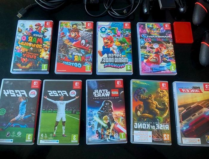 Nintendo Switch Oled + Play + Volant + Accessoires - photo numéro 4