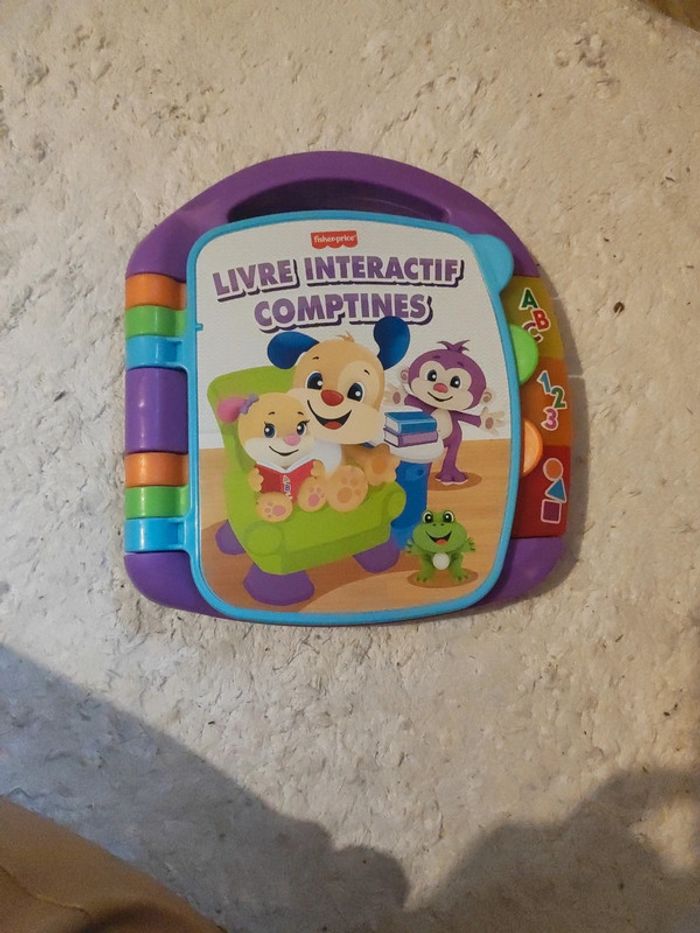 Livre interactif comptine