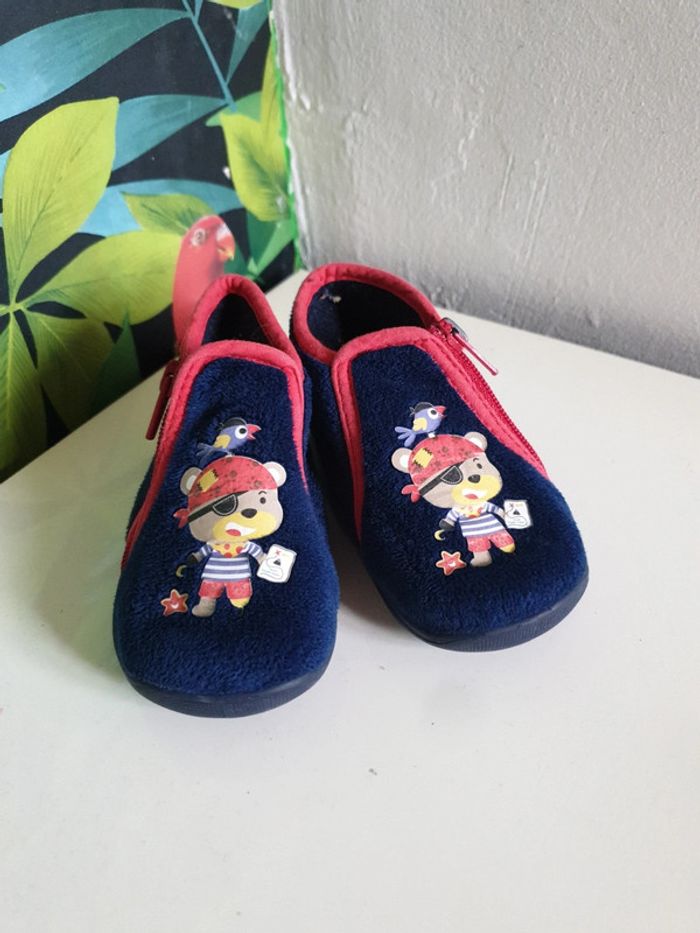 Chaussons oursons pirates