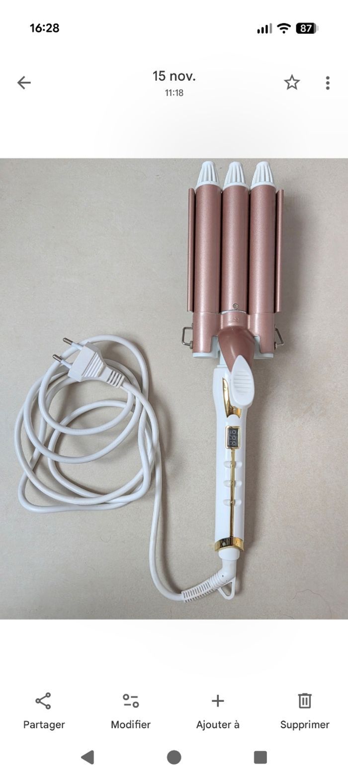 Fer à boucler - 3 têtes ✨