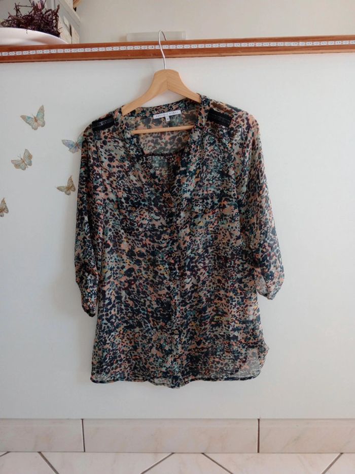 Blouse femme 38 fantaisie type voile c64 - photo numéro 9