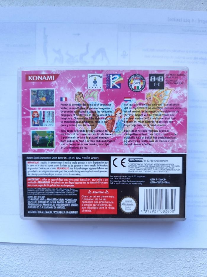Jeu de DS Winx Mission Enchantix - photo numéro 2