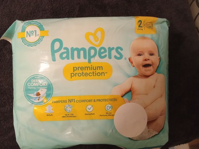 Taille 2 Pampers premium - photo numéro 4