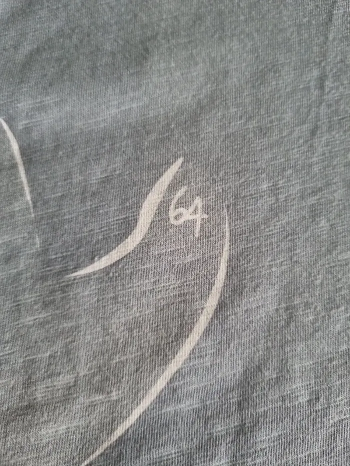 T-shirt à manches longues femme - Taille 40 / L - Marque 64 - Gris clair - photo numéro 8