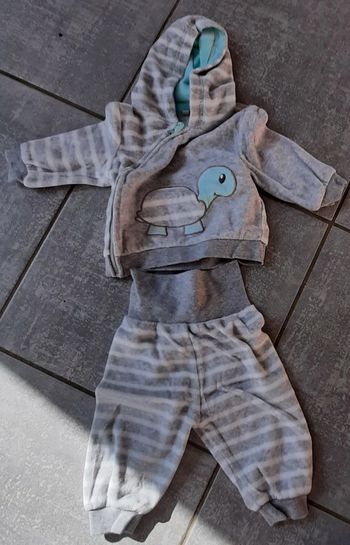 Ensemble chaud tortue 3mois