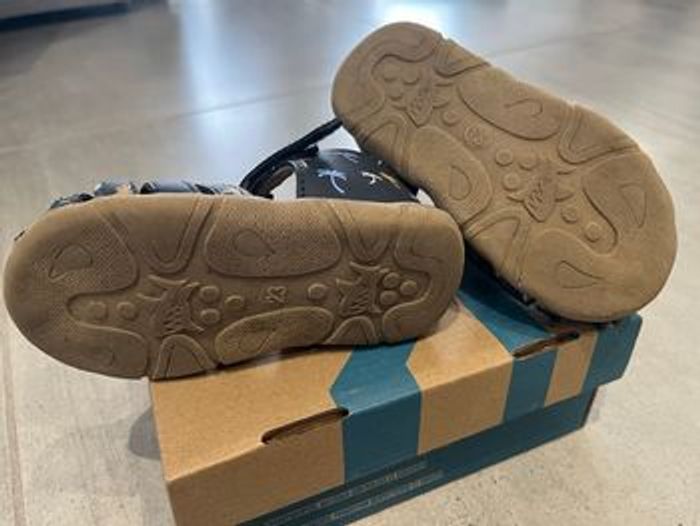 Sandales cuir palmiers bébé garçon - taille 23 - photo numéro 3
