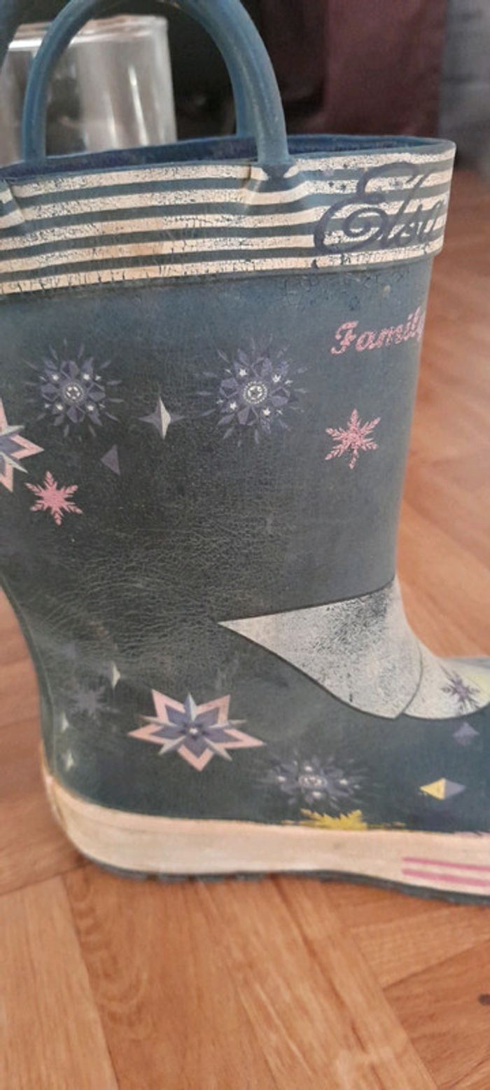 Bottes de pluie reine des neiges - photo numéro 7