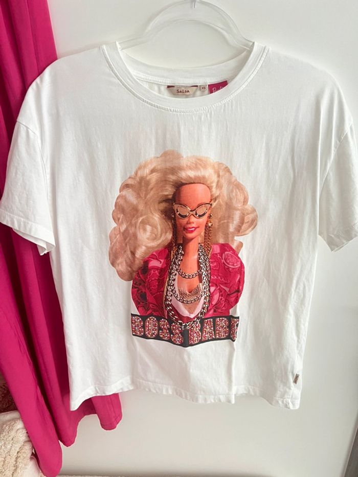 Ensemble pantalon et tee shirt barbie - photo numéro 2