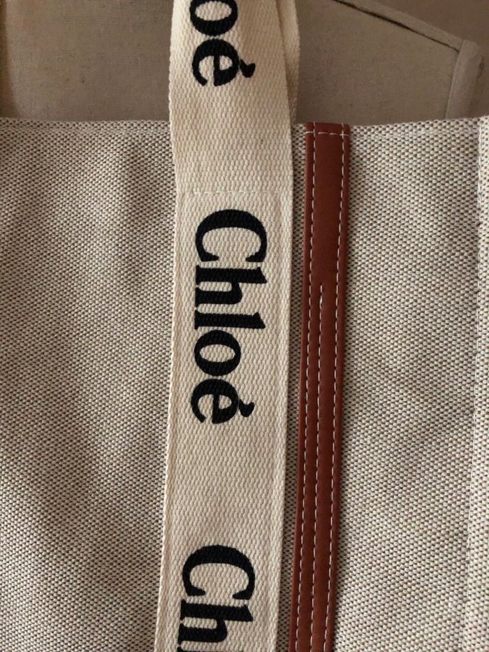 Joli cabas beige Chloé neuf - photo numéro 4