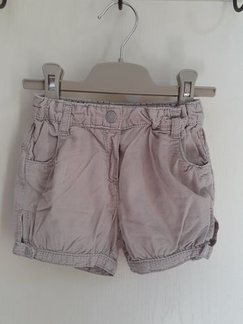 Short velours 23 mois
