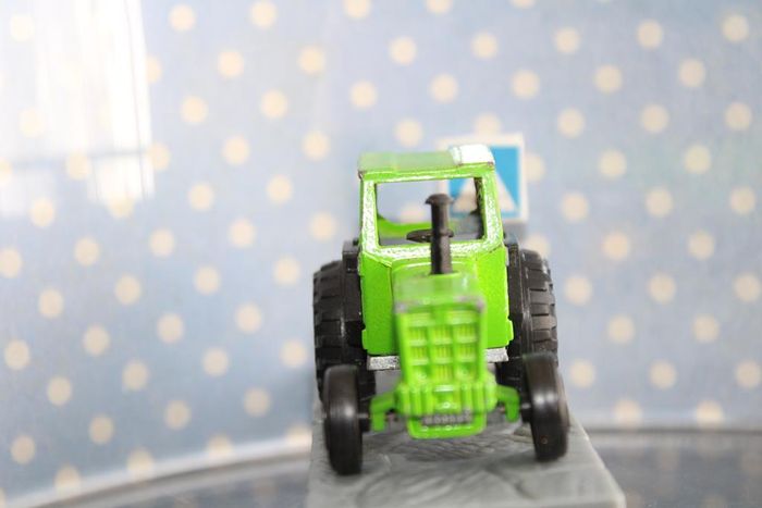 Majorette tracteur agricole vert - photo numéro 8