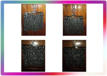 𓇼 2 Jupes noire avec étoiles - 8 ans 𓇼