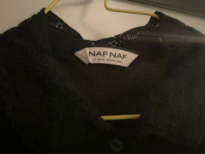 Chemisier noir Naf Naf - photo numéro 2