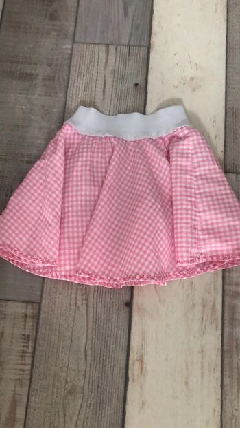 Jupe fille à carreaux 4ans