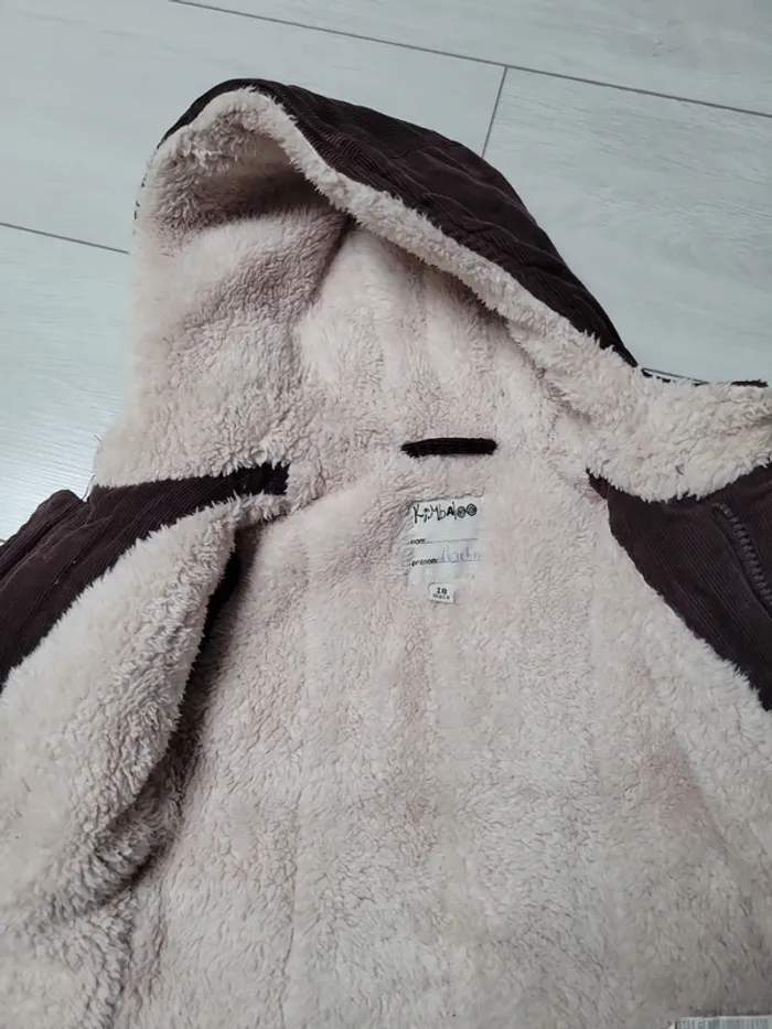 Manteau velours 18 mois garçon - photo numéro 5