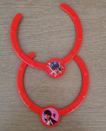 Lot de 2 colliers miraculous Lady bug neufs