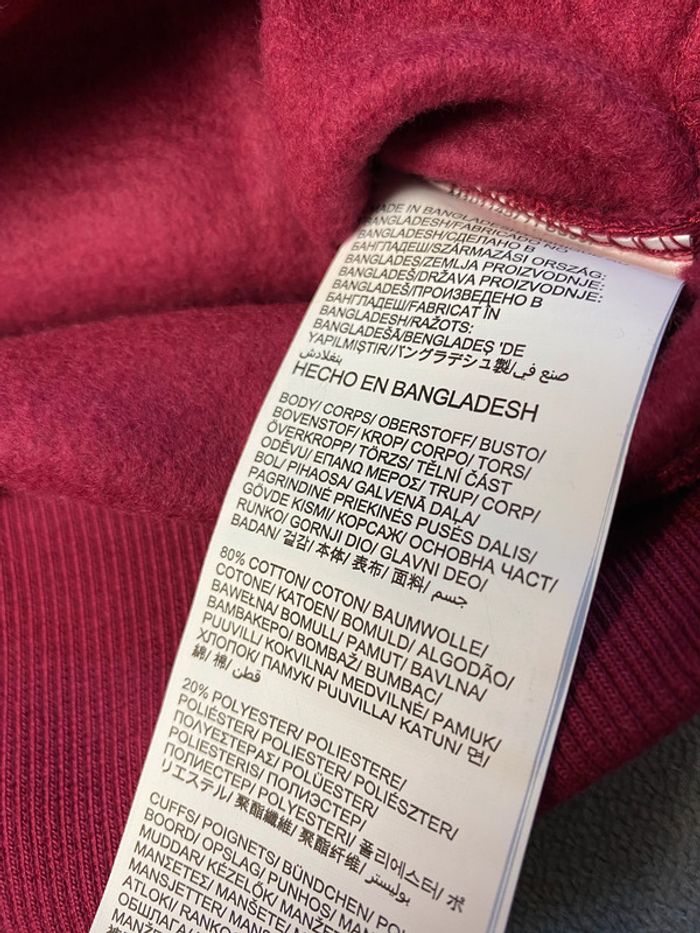 Aston Villa FC - Sweat capuche zippé brodé réglable Full-zip hoodie NЕUF (prix normal: 54eur) - photo numéro 9