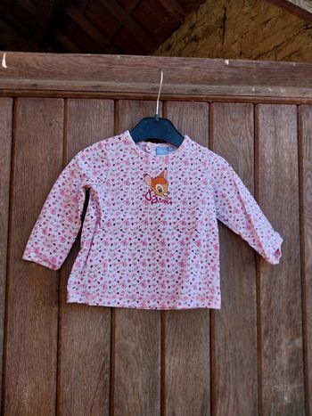 Tunique bébé fille 12 mois bambi