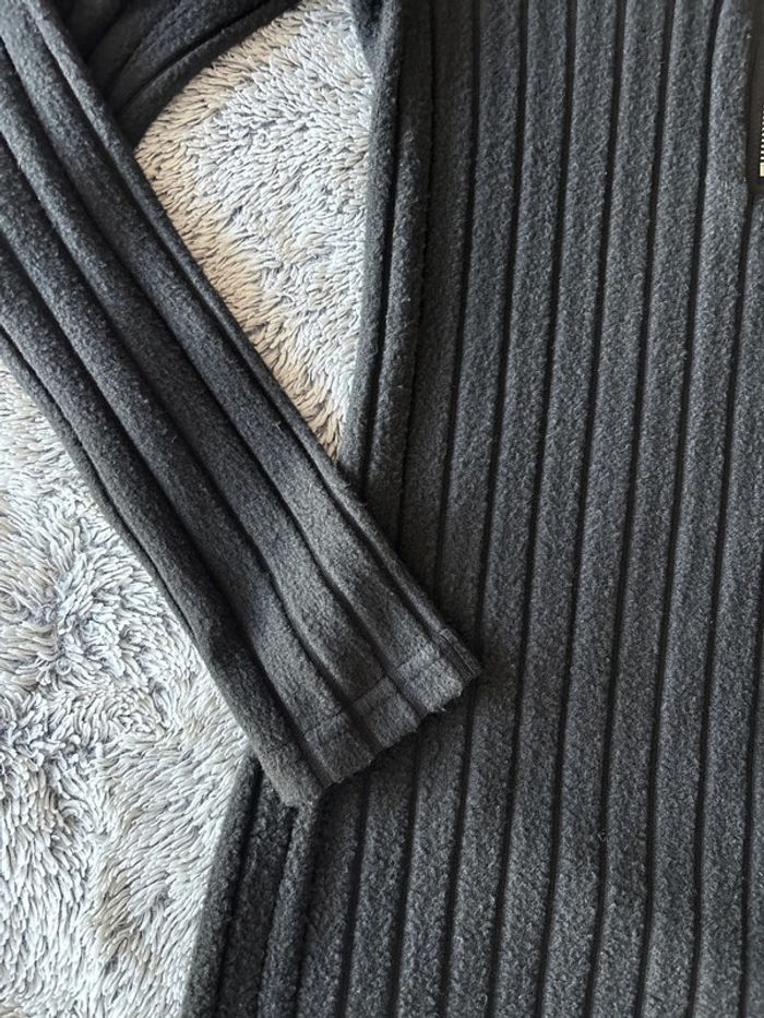 Robe noir décolleté zip femme - photo numéro 3