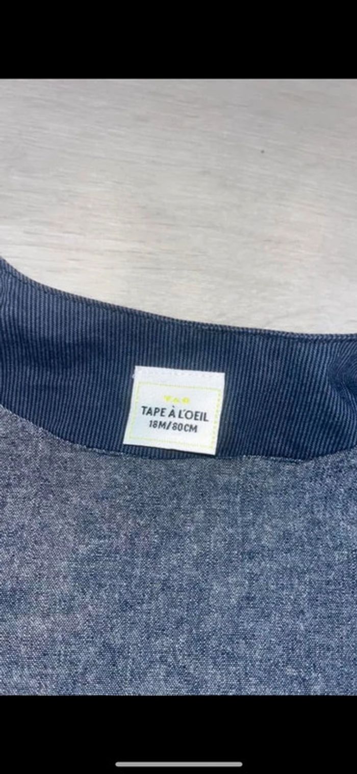 Ensemble chemise neuve avec étiquette + gilet tape à l’œil - photo numéro 3