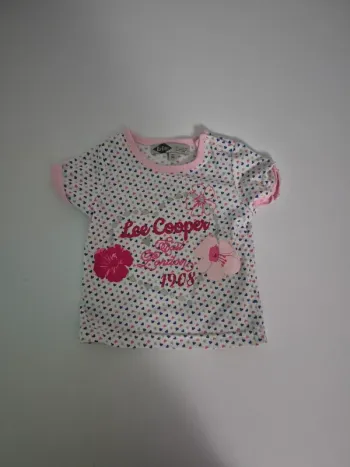 T-shirt Lee Cooper Bébé Fille 3 mois - Très bon état
