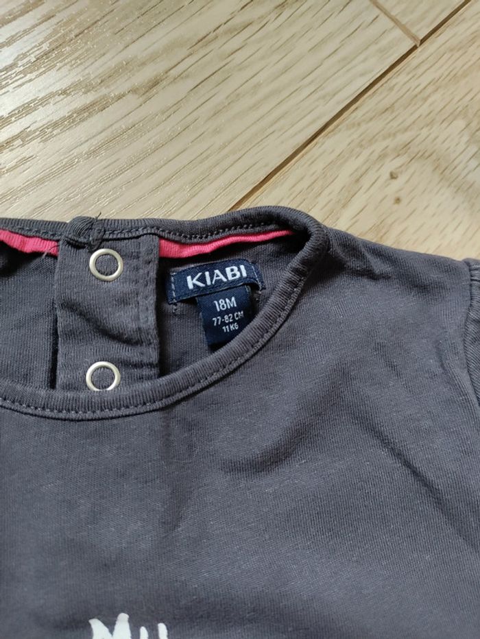 T-shirt manches courtes 18 mois 77-82cm - photo numéro 2