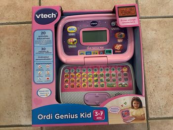 Ordinateur Genius Kid 3-7 ans rose  Vtech Neuf