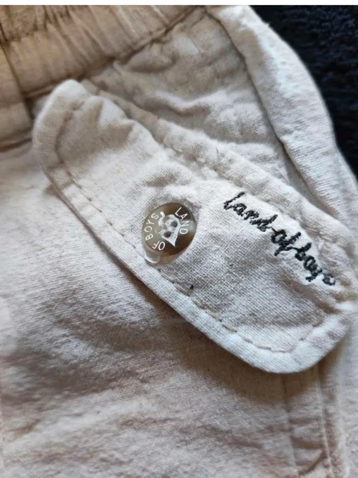 Short 12  mois beige - photo numéro 3
