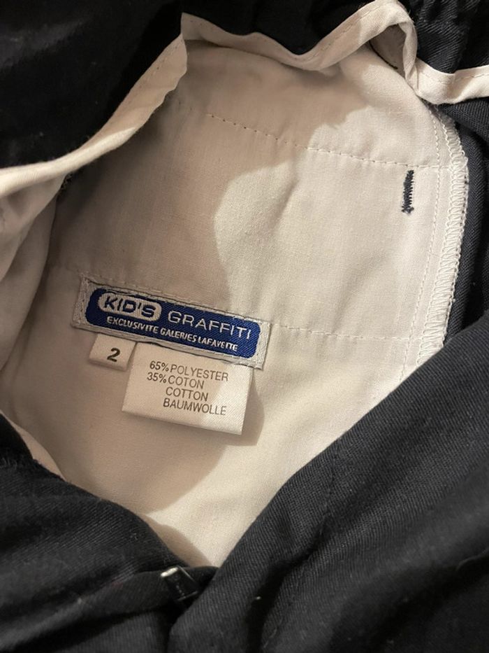 Bermuda chino marine - Kid’s Graffiti - 2ans - photo numéro 3