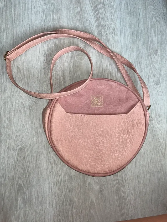 Sac rond rose Karl Marc John