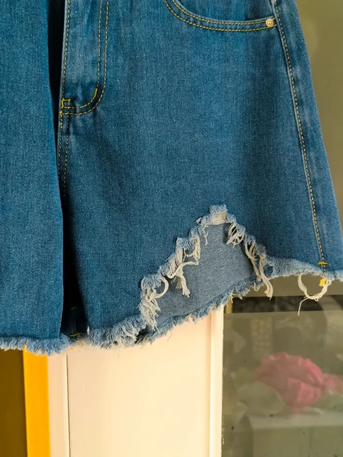 Short bleu foncé femme XL - photo numéro 11