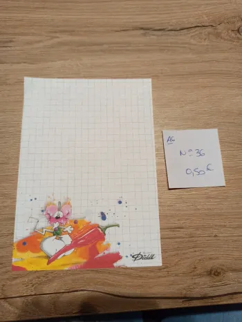 Feuille Diddl A6 36 0,50€