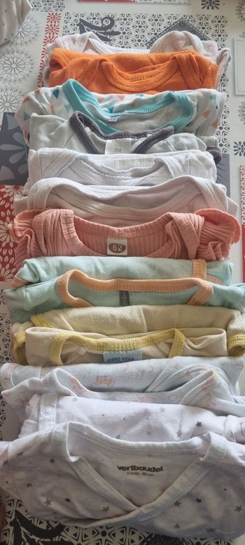 Lot de bodys 3 mois