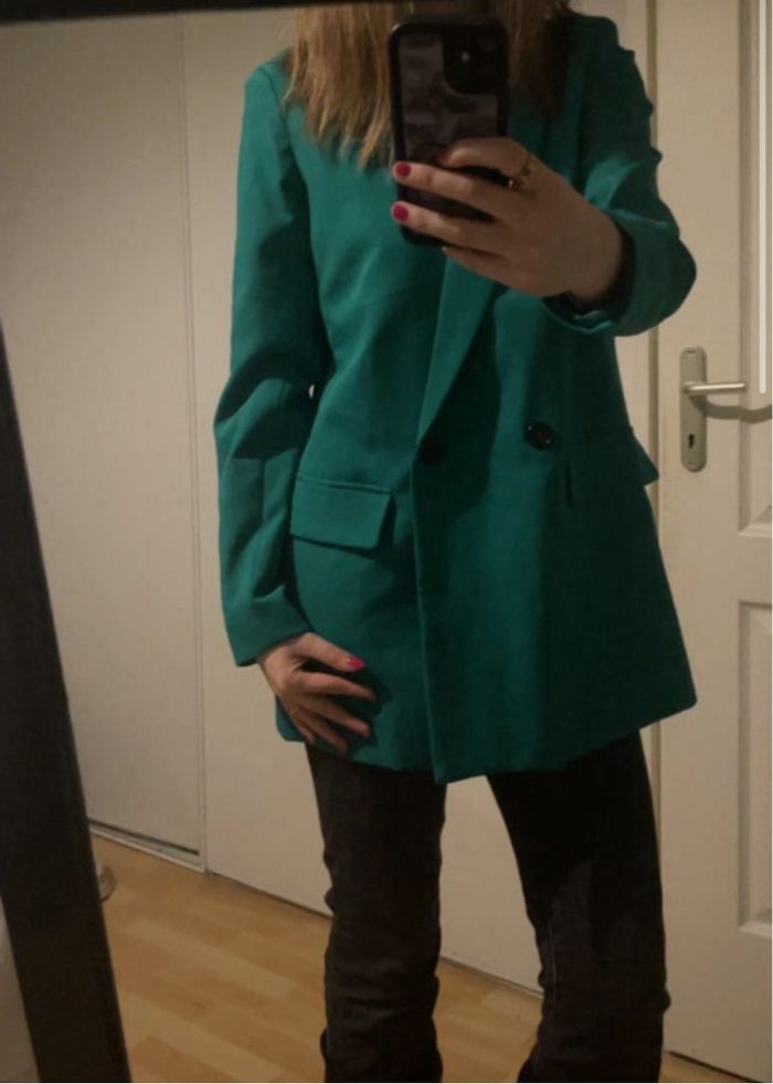 Blazer chic unicolore